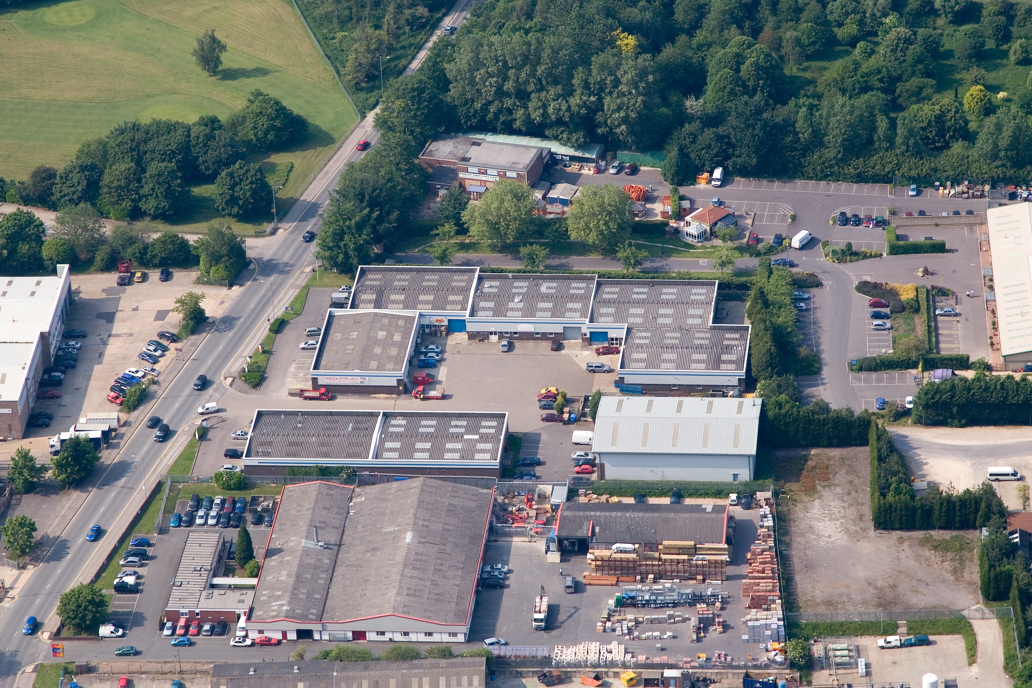 Refurb of Cheney Manor Industrial Estate Complete